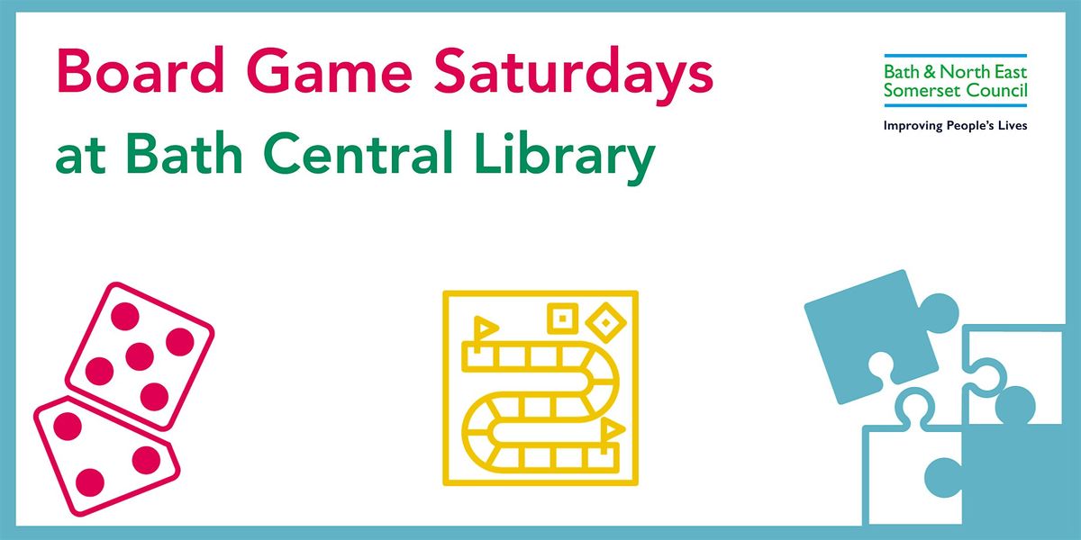 Board Game Saturdays at Bath Central Library
