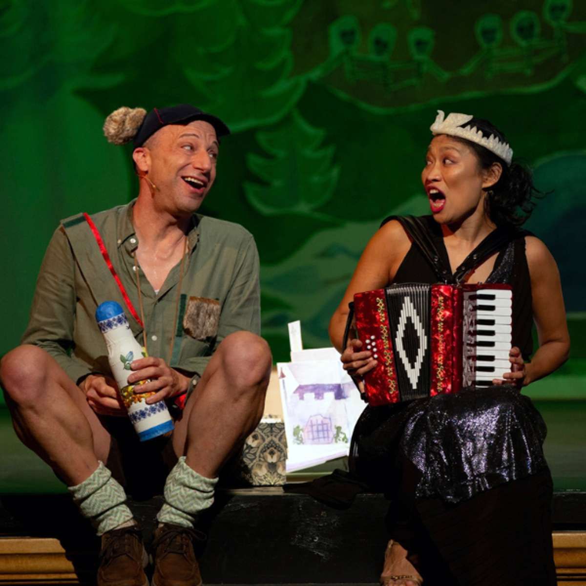 Baba Yaga and the Firebird