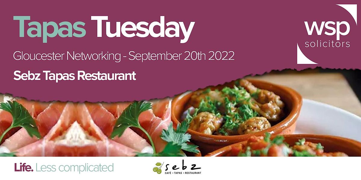 Tapas Tuesday - September 20th 2022
