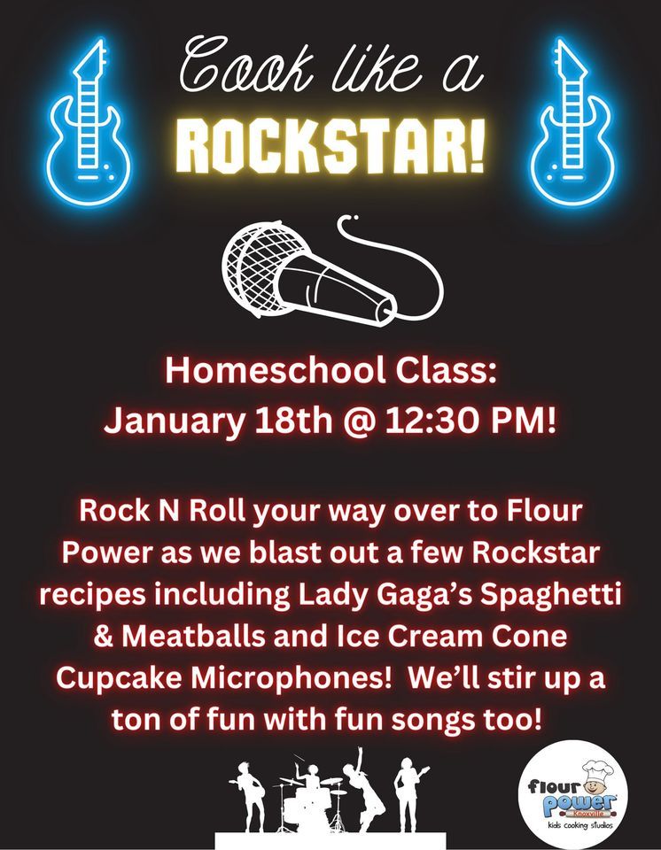 Homeschool Cooking Classes! Flour Power Kids Cooking Studios