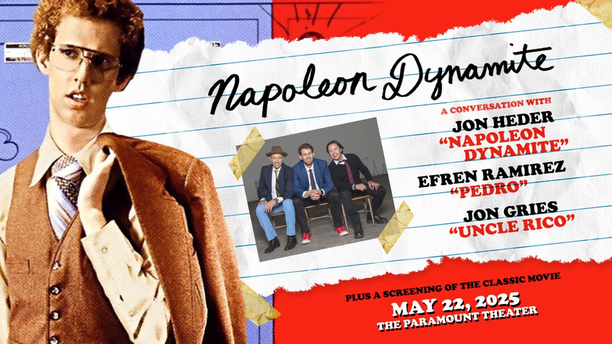 Napoleon Dynamite Live - A Conversation with Jon Heder, Efren Ramirez, and Jon Gries
