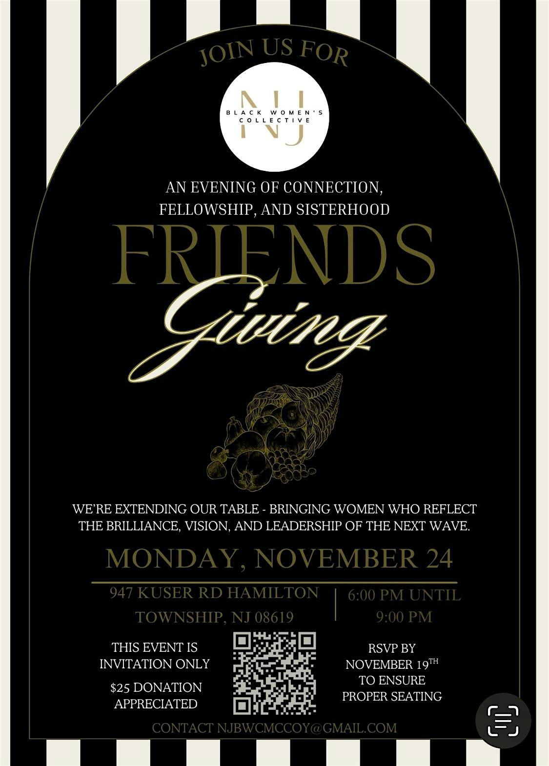 Friendsgiving with the New Jersey Black  Women\u2019s Collective