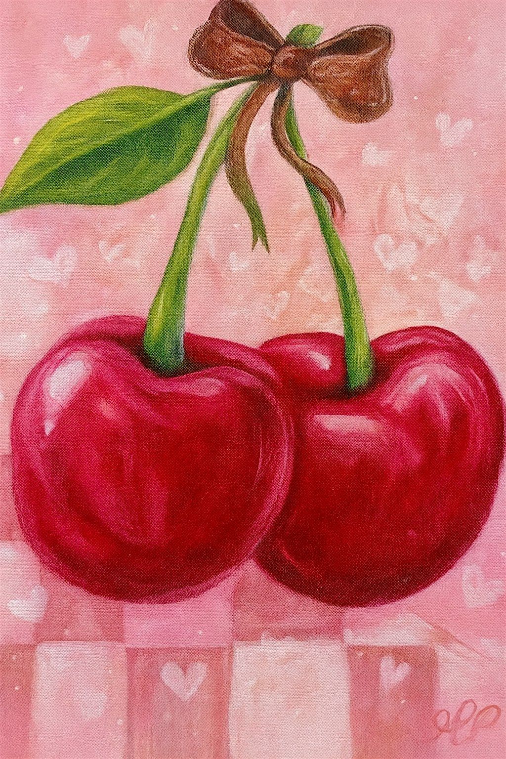 Cherry Dreams Sip & Paint