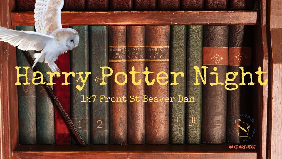 Harry Potter Night Art on the Town Wisconsin The Studio, Beaver Dam