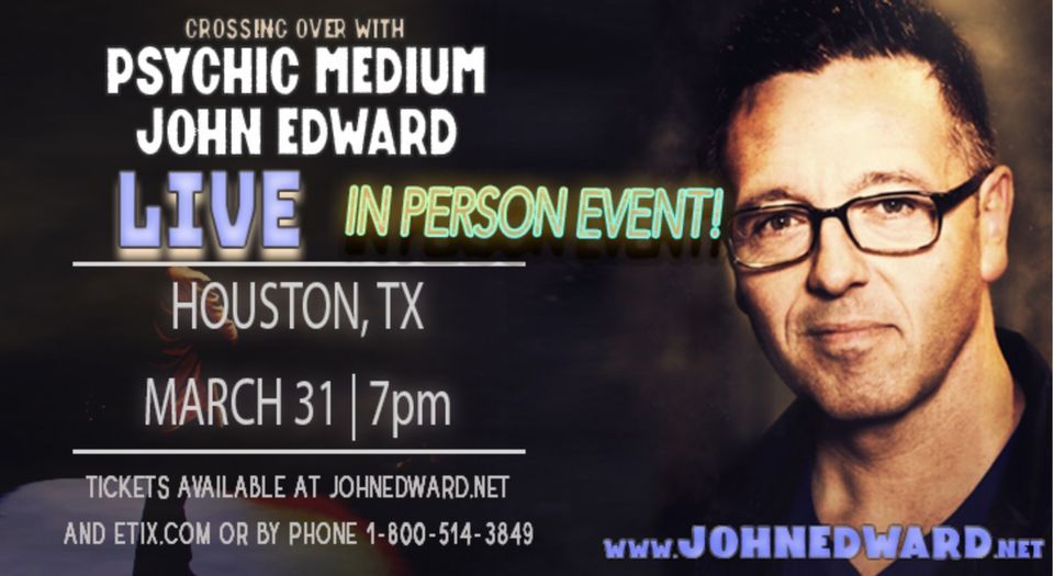 Psychic Medium John Edward Houston, TX Sheraton North Houston at