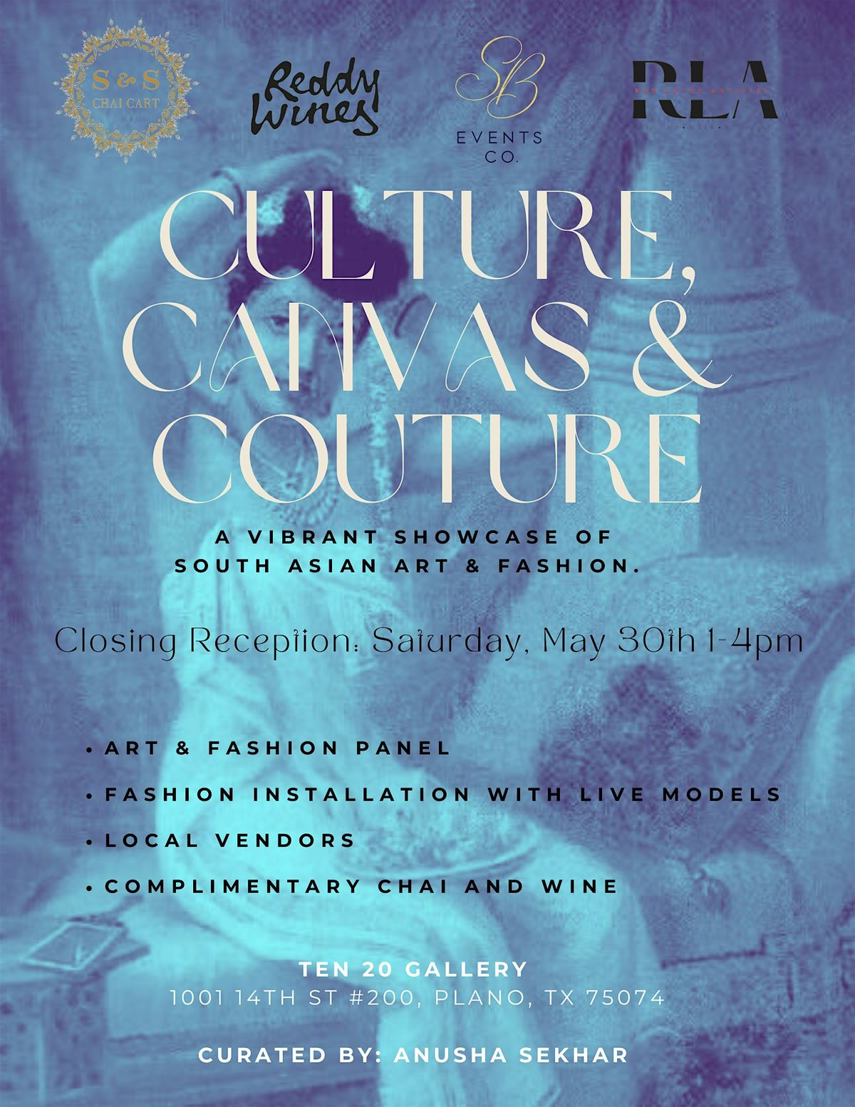Culture, Canvas & Couture Closing Reception