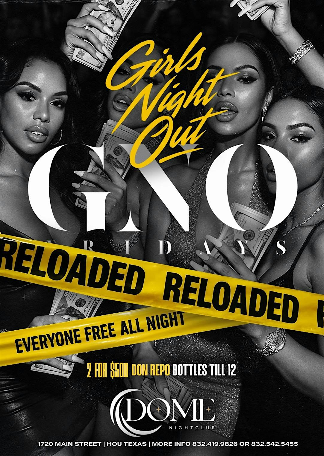 Fridays @ The Dome | Girls Night Out Reloaded