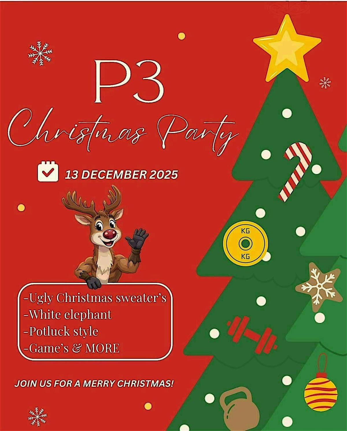 P3 Christmas Party