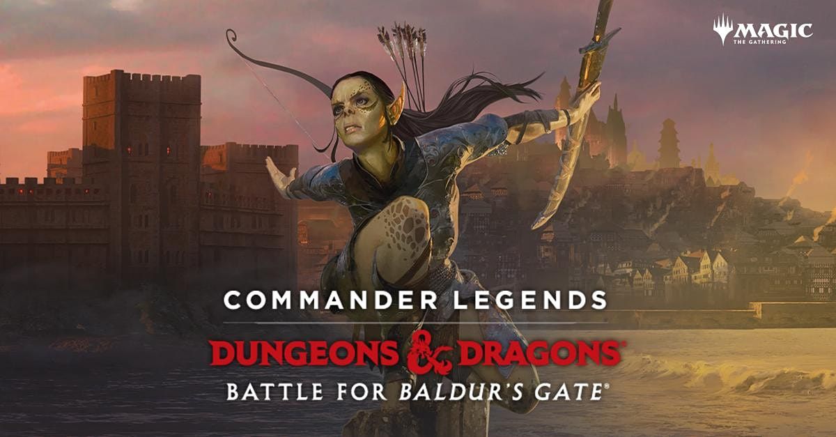 Gale, Waterdeep Prodigy [Commander Legends: Battle for Baldur's Gate Prerelease Promos] main image 1