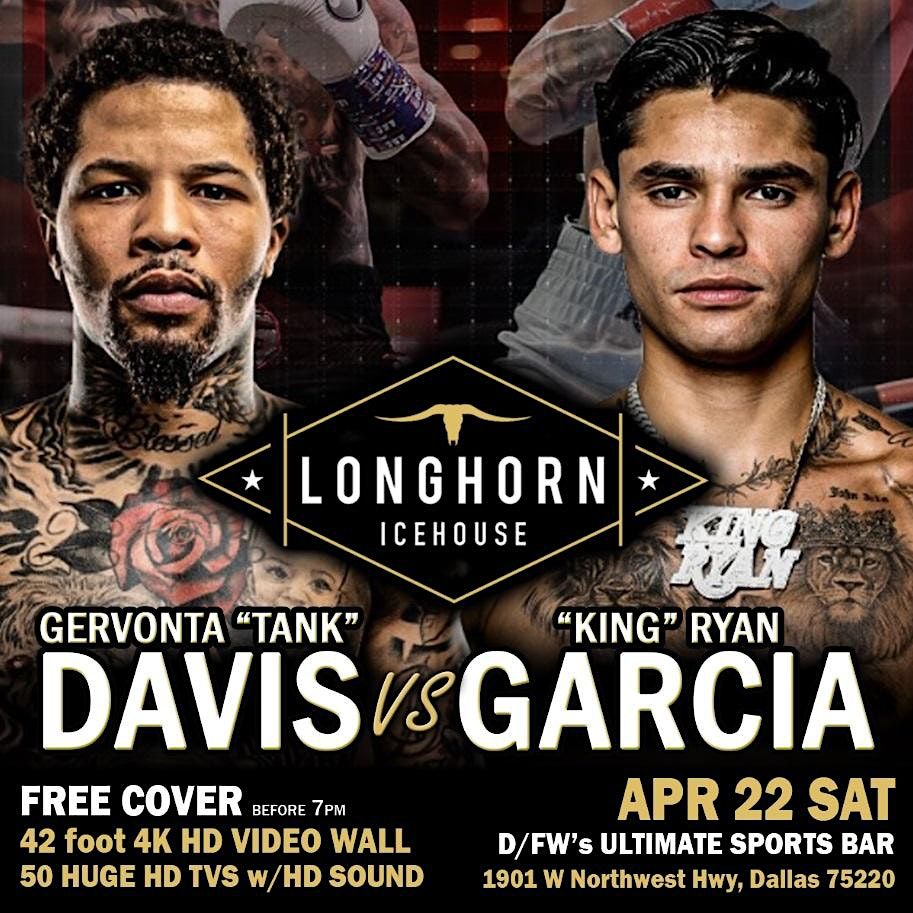 Gervonta Davis vs. Ryan Garcia ★3x BIGGER 42ft 4K HD Video Wall, 50 ...