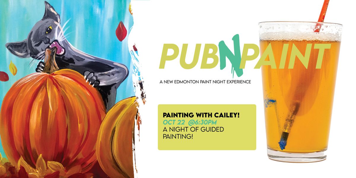 Paint Night October 22 with PubNPaint Rooster Kitchen & Bar, Edmonton, AB October 22, 2022