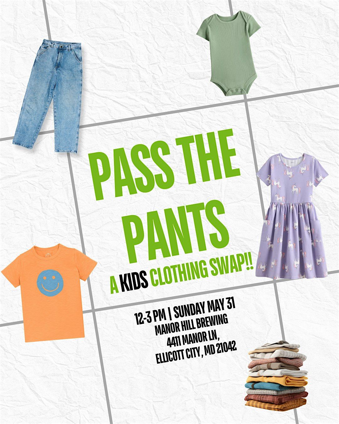 Pass the Pants: A KIDS Clothing Swap