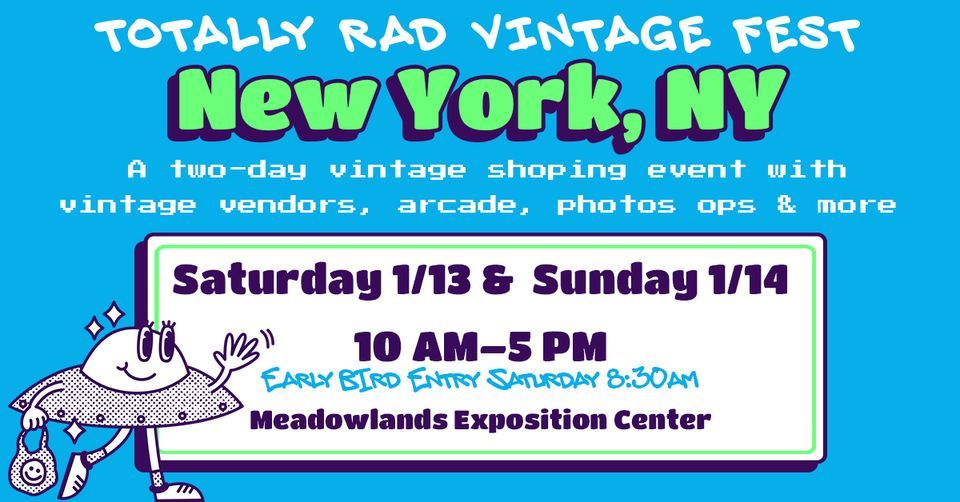 Totally Rad Vintage Fest - New York 2024
