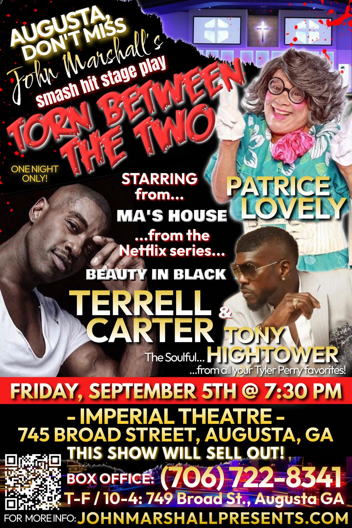 John Marshall's Torn Between The Two at Imperial Theatre - GA