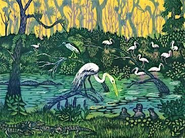 Linocut Cards Art Class with Leslie Peebles