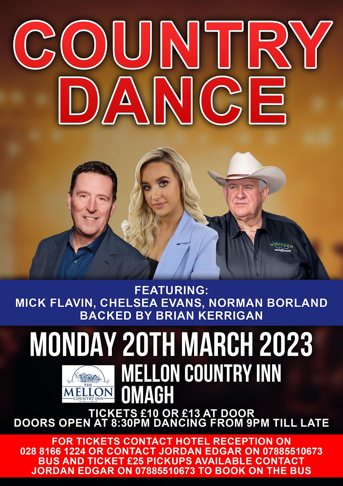 County dance | Mellon Country Hotel, Omagh, NI | March 20 to March 21