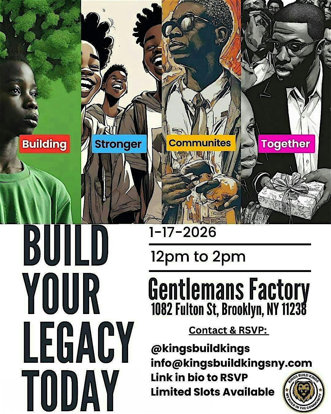 Build Your Legacy Today