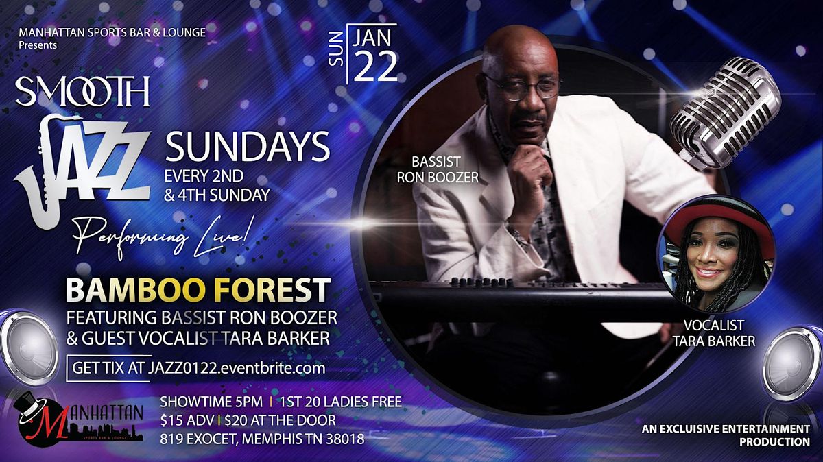 Smooth Jazz Sundays with Bamboo Forest, Ron Boozer, Tara Barker 122