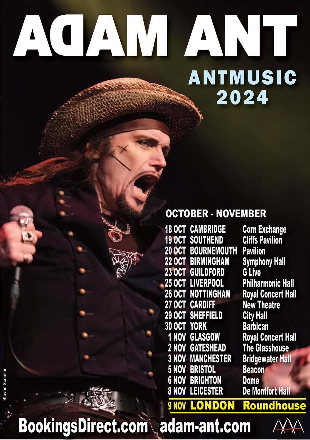 Adam Ant Brighton Tickets