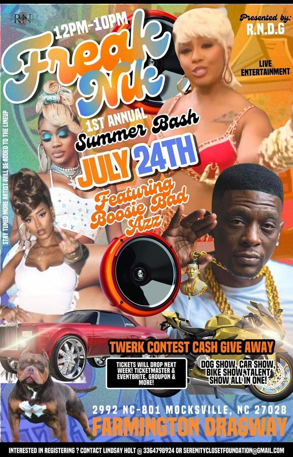 FreakNik Summer Bash NC 2022 Farmington Dragway, Mocksville, NC