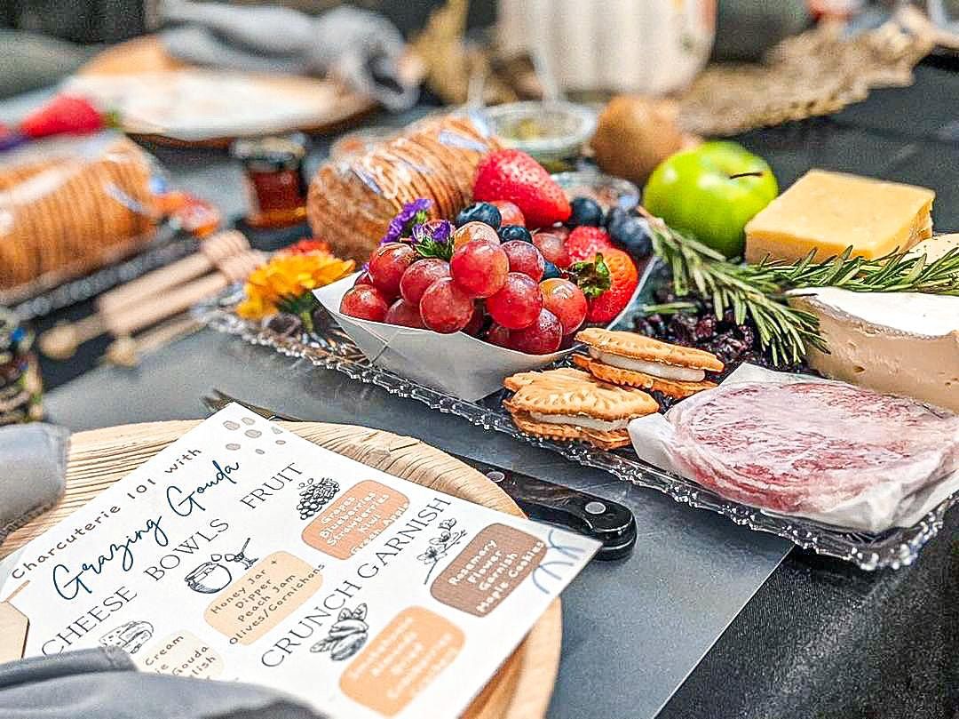 Grazing Gouda Charcuterie Cheese Live InPerson Class