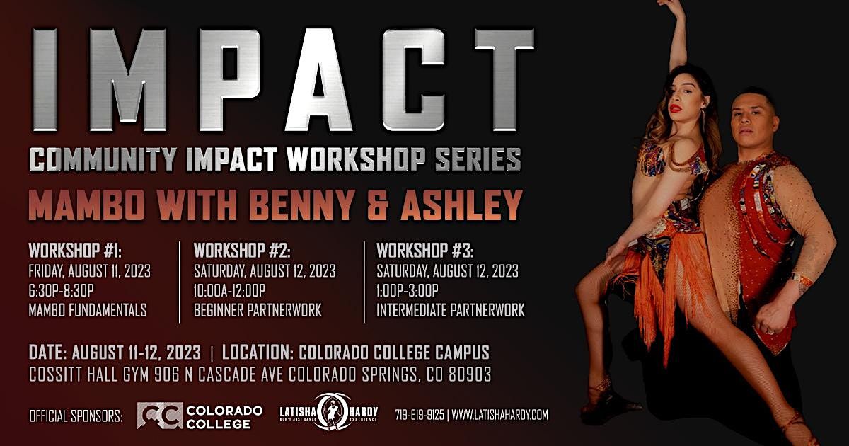 IMPACT Community Dance Workshops Salsa On2 w\/ Benny & Ashley
