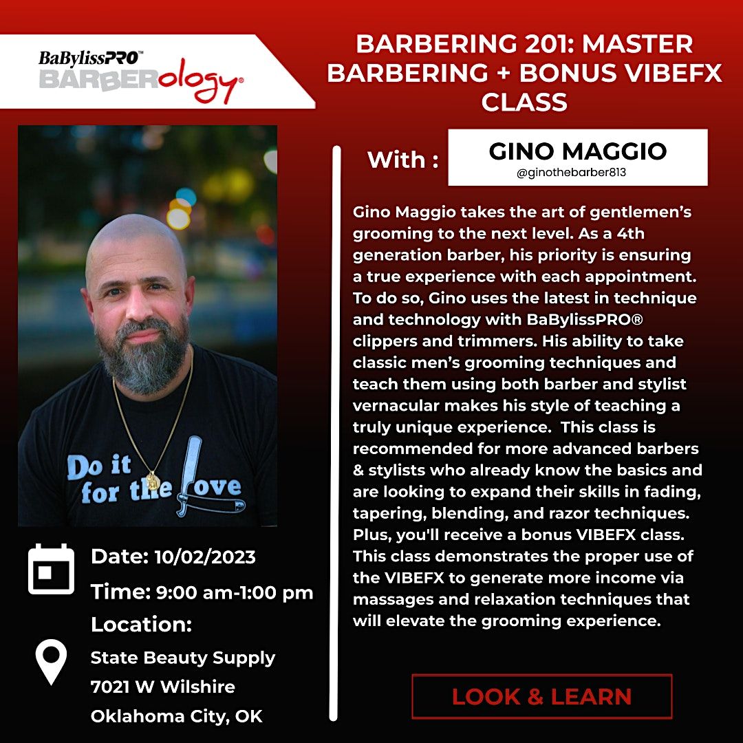 Babyliss Master Barber Class