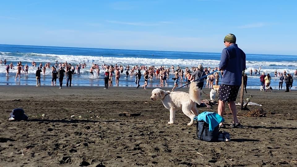 New Years Day 2023 World Naked Bike Ride And Polar Plunge Great