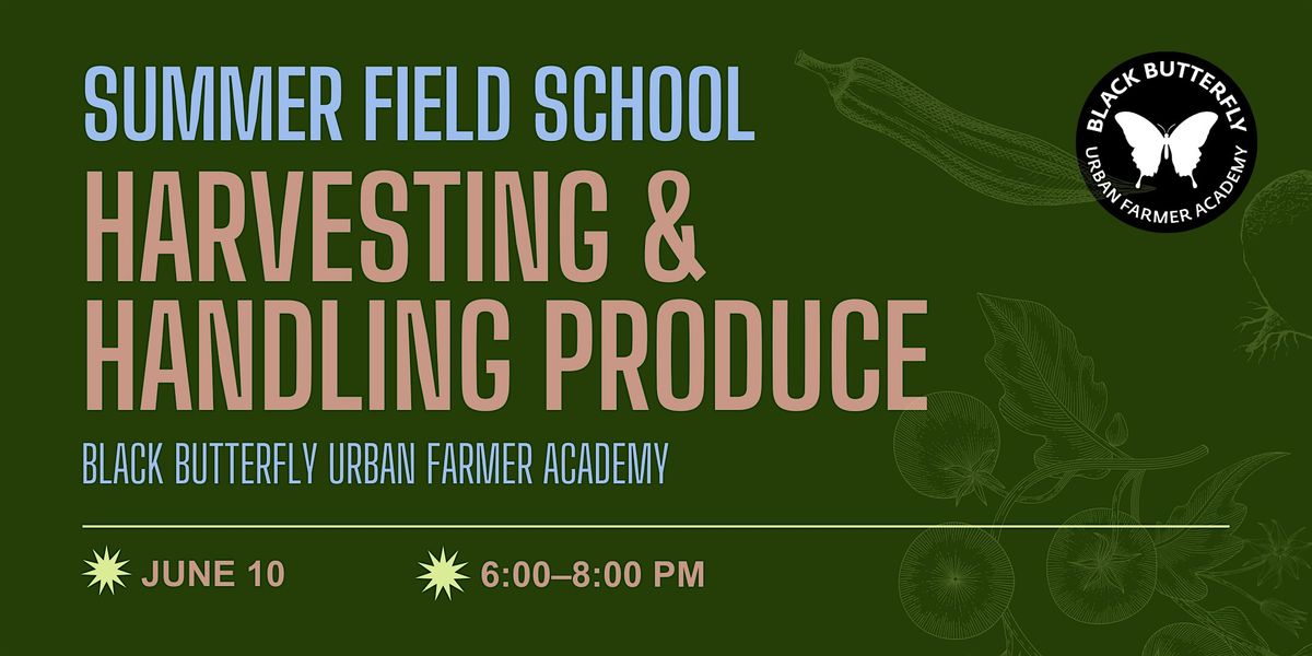 Field School: Harvesting & Handling Produce