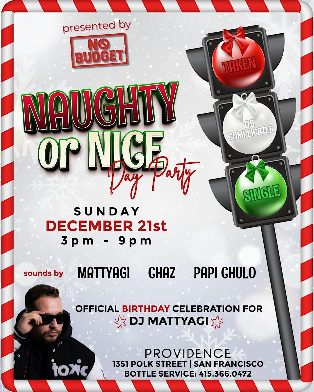 NAUGHTY OR NICE DAY PARTY 12.21