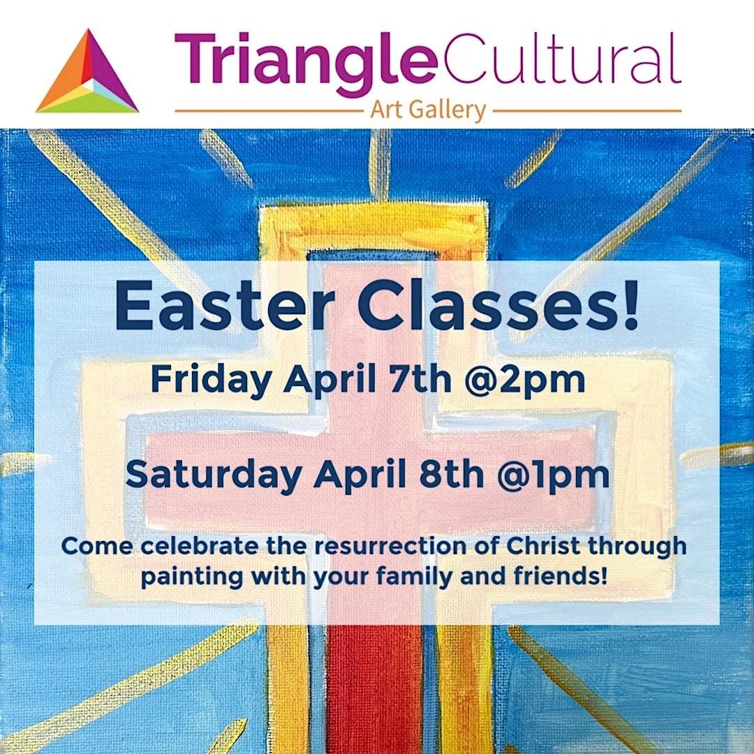 Easter Biblical Paint and Sip / Party Triangle Cultural Art