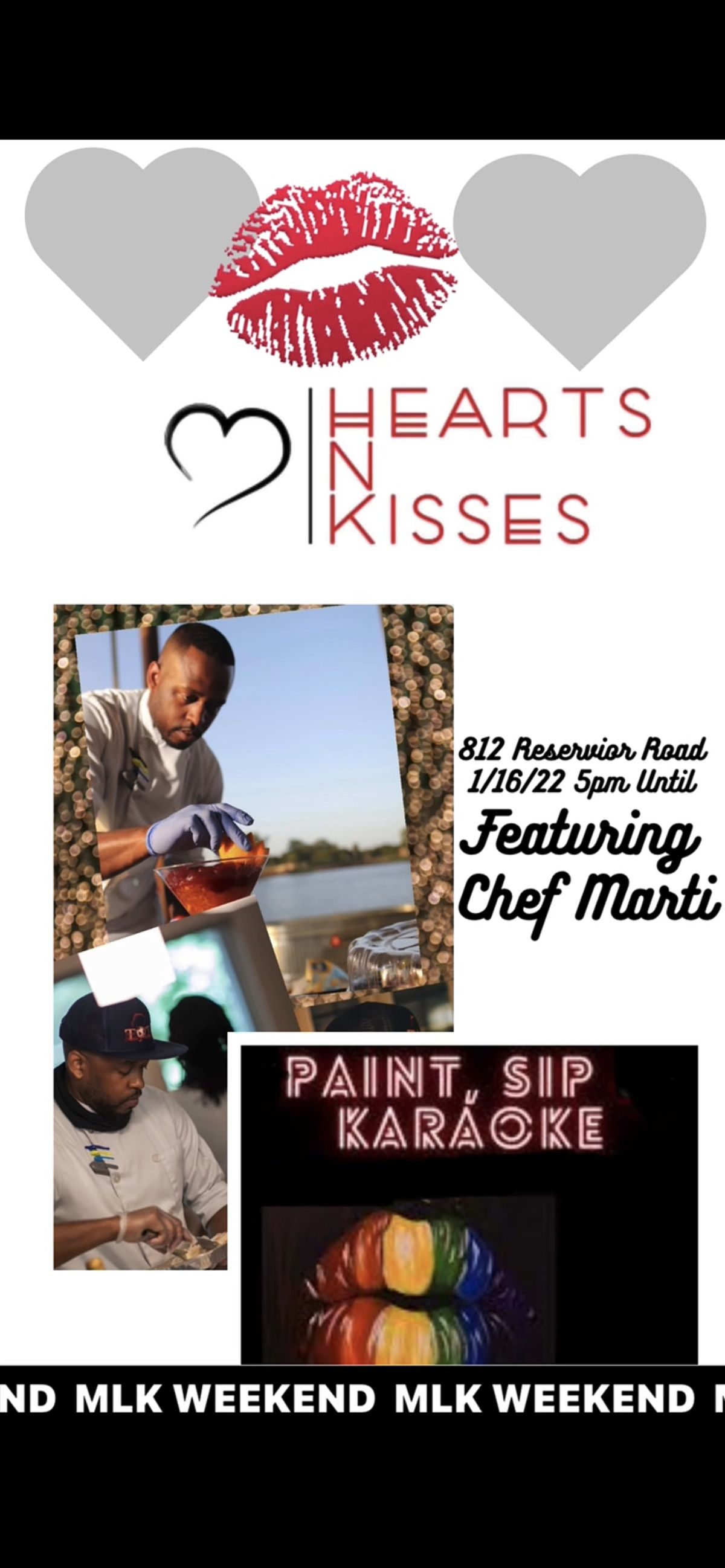 Paint, Sip, Karaoke W/ Chef Marti 812 Reservoir Rd, Little Rock, AR