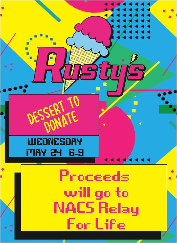 Dessert To Donate Rusty's Ice Cream, Fort Wayne, IN May 24, 2023