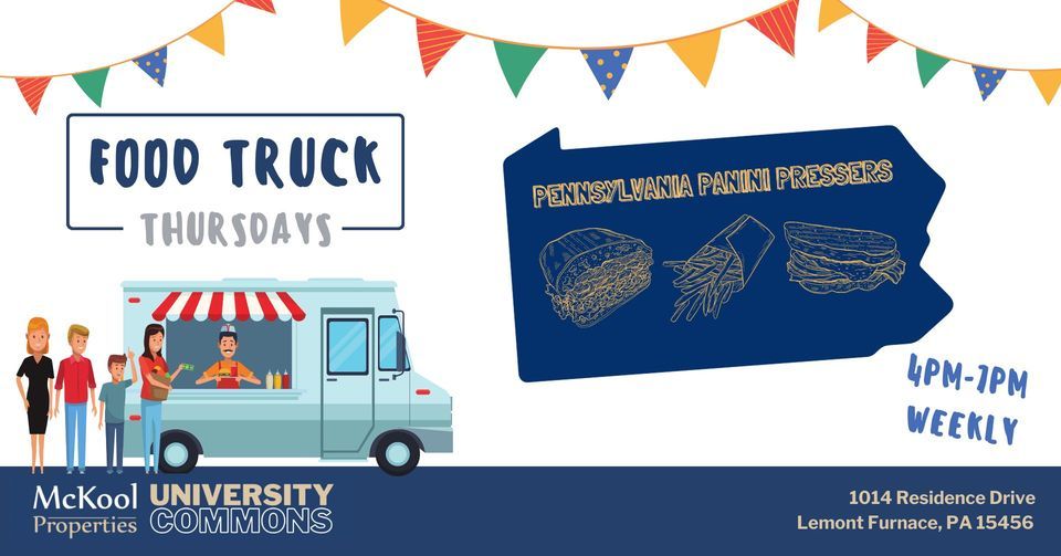 Thursday Food Truck: Pennsylvania Panini Pressers