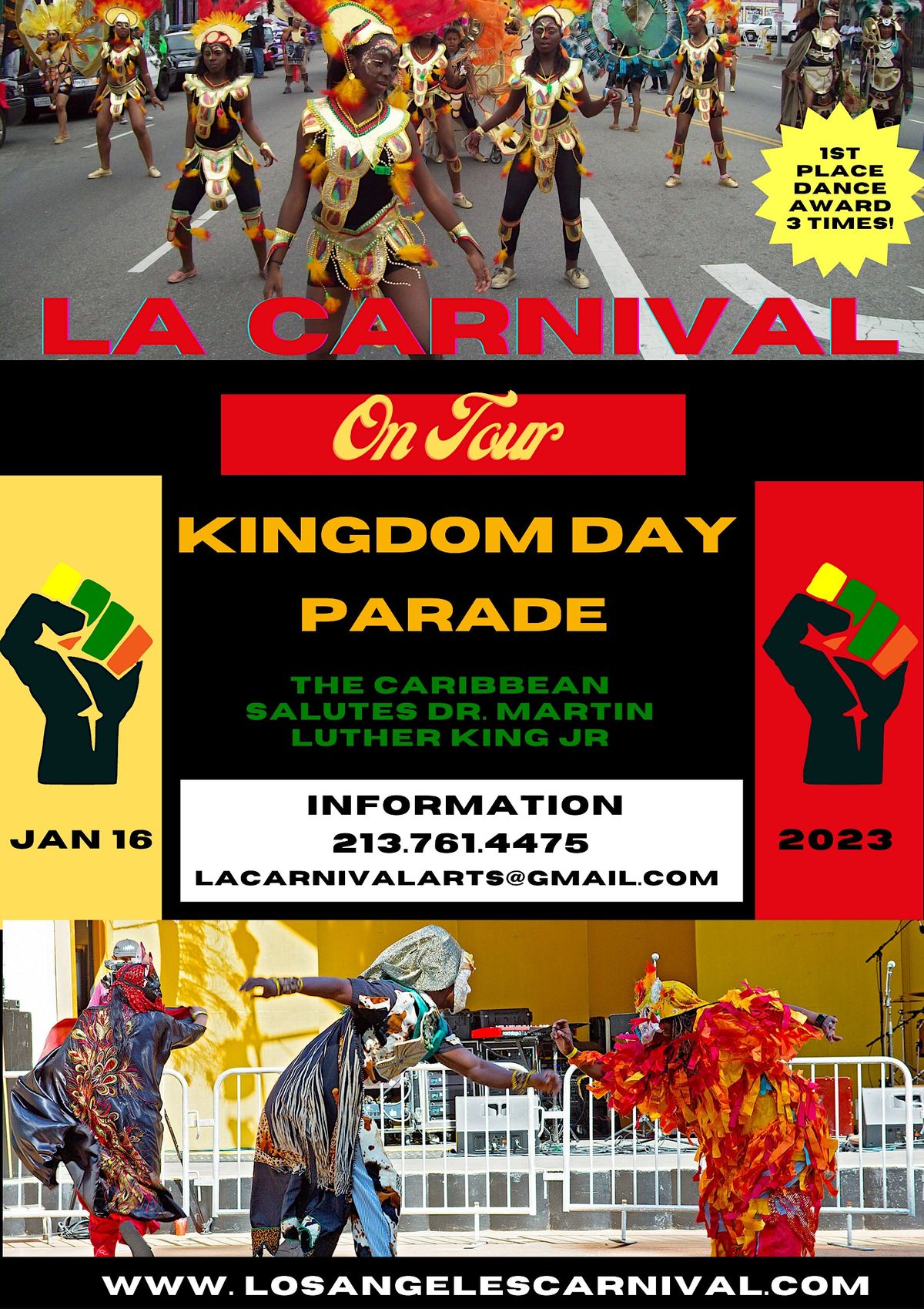 International Eye Attends MLK "Kingdom Day" Parade on Jan 16th