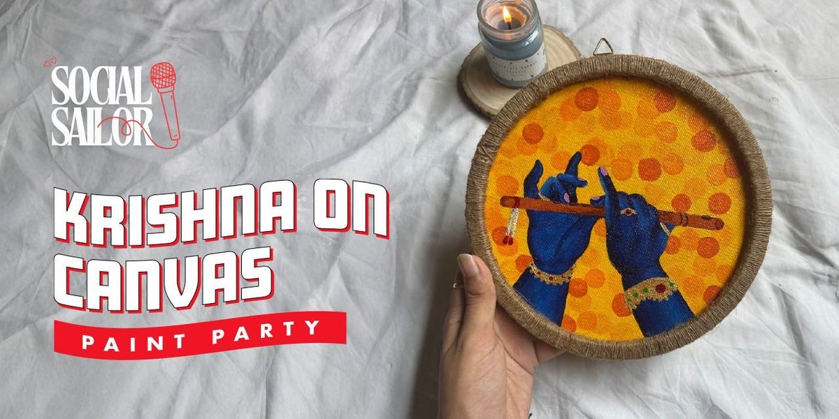 Krishna On Canvas - Delhi