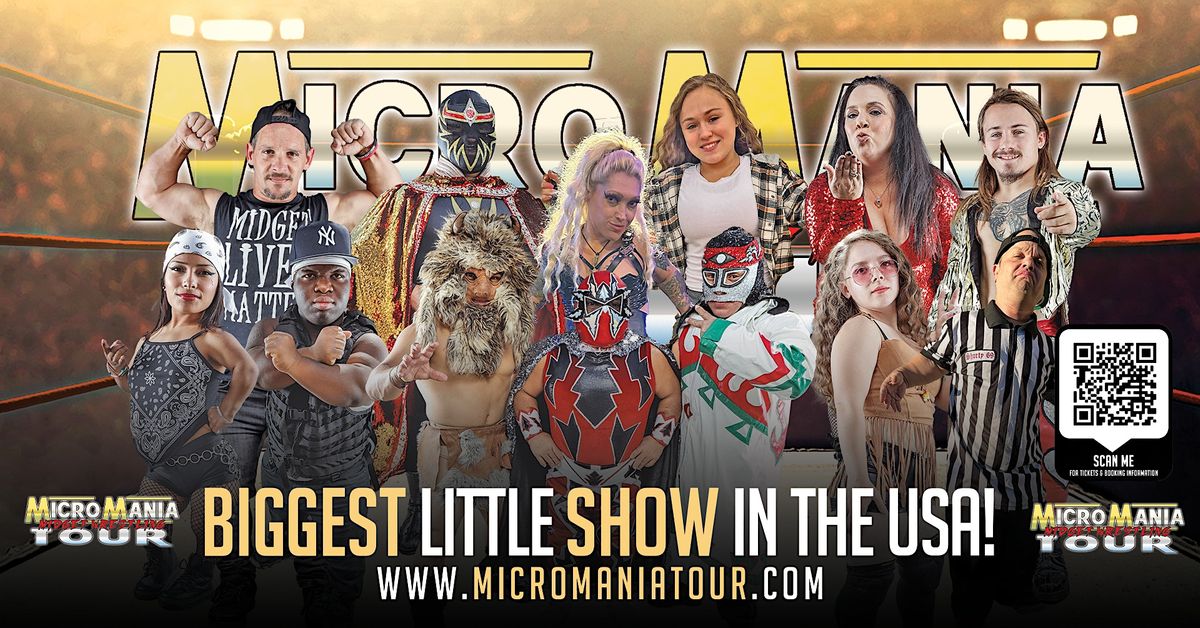 MicroMania Midget Wrestling: Lombard, IL at Brauer House