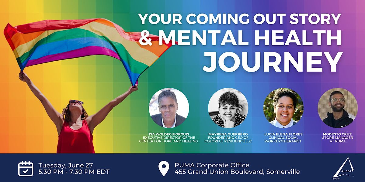 Your Coming Out Story and Mental Health Journey