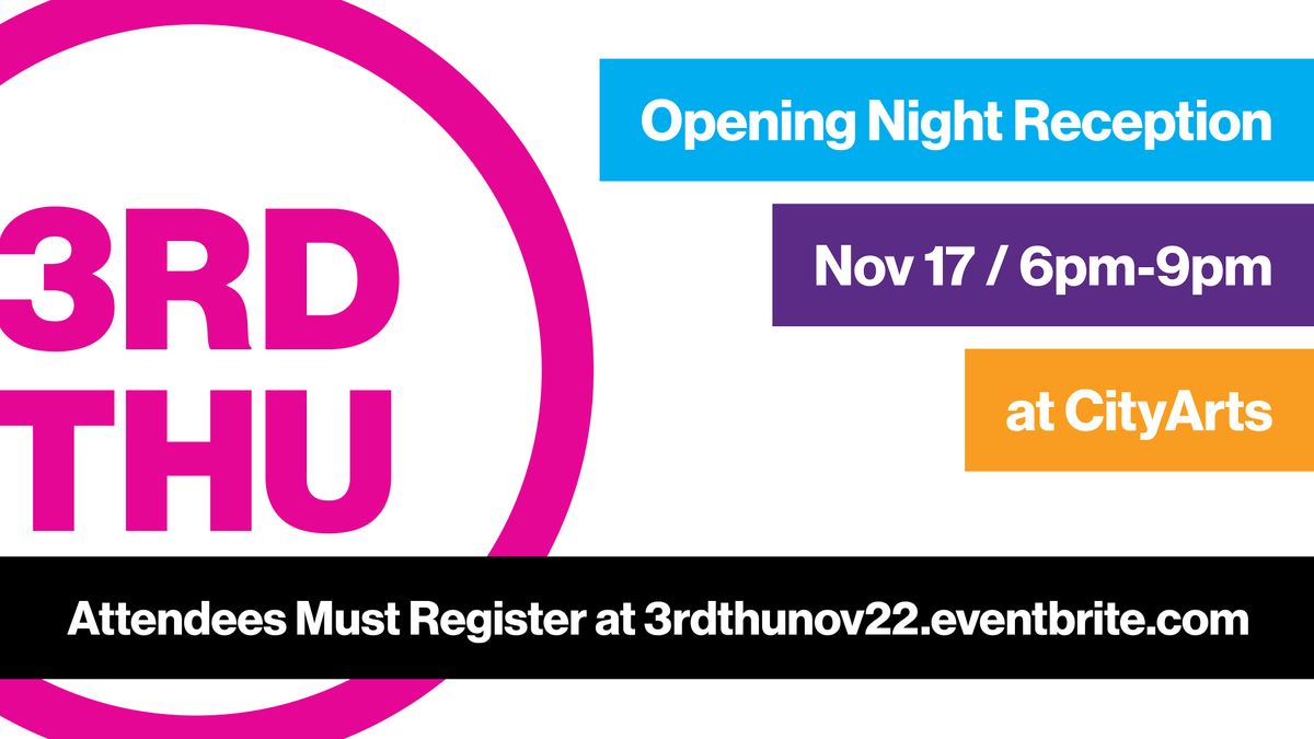 3rd Thursday Gallery Hop: CityArts November 2022 at CityArts, Orlando ...