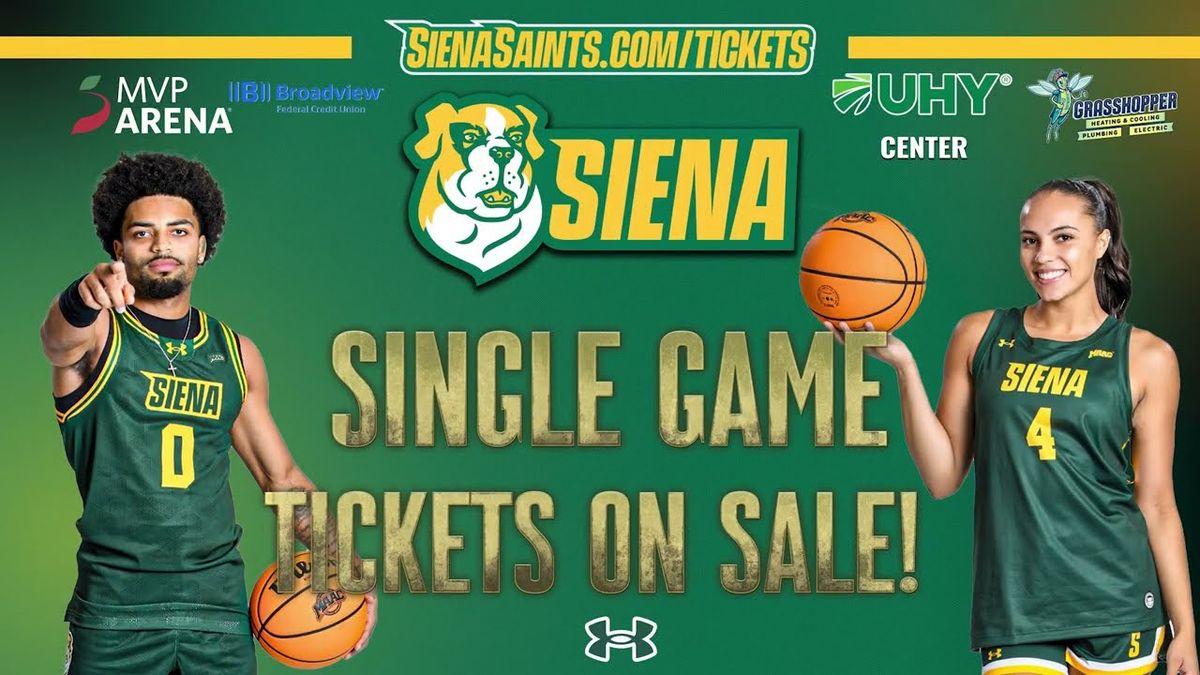 Colgate Raiders at Siena Saints Mens Basketball at MVP Arena