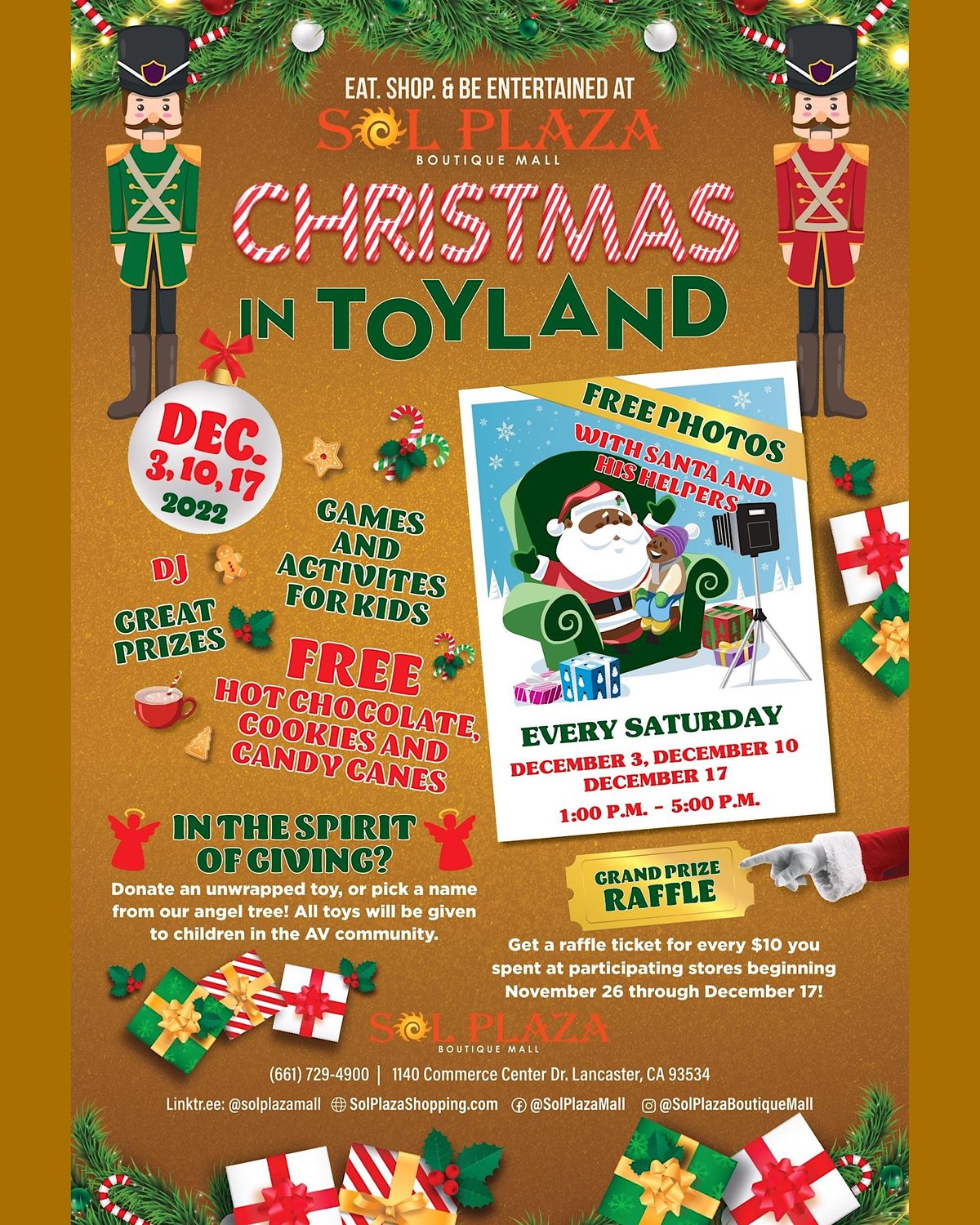 Christmas In Toyland Pictures w/ Santa | 1140 Commerce Center Dr ...