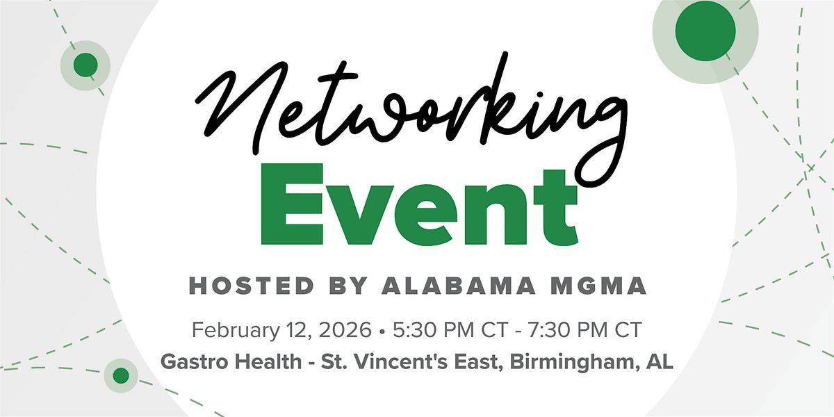 Alabama MGMA Networking - Birmingham
