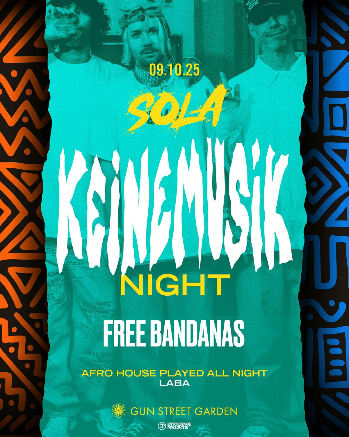 SOLA \/\/ KEINEMUSIK NIGHT (FREE BANDANAS)
