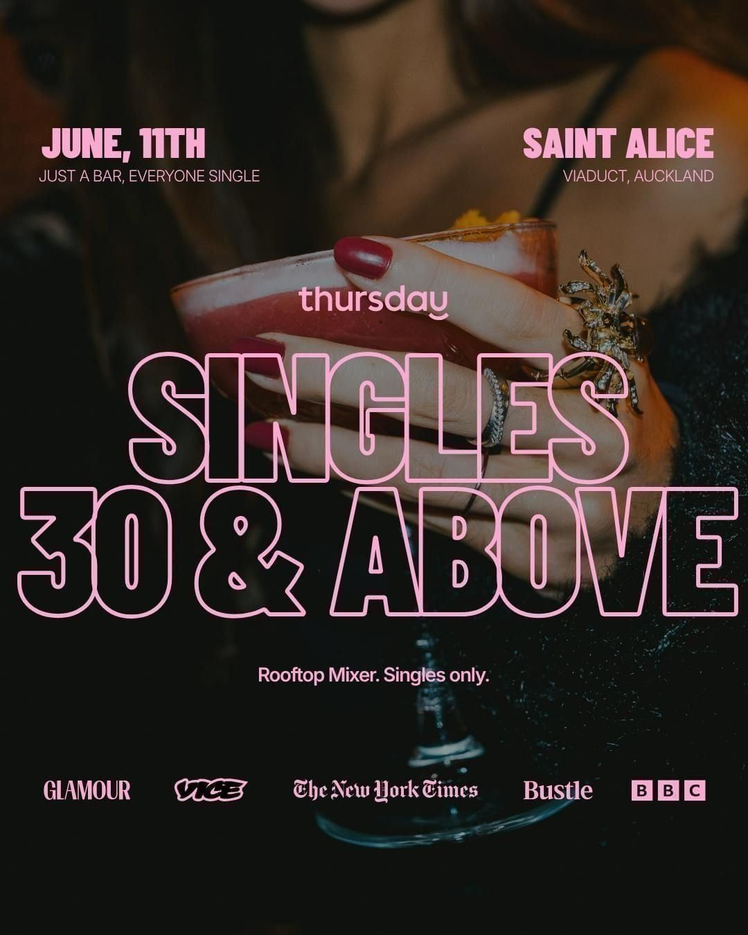 Thursday | 30+ Singles at Saint Alice