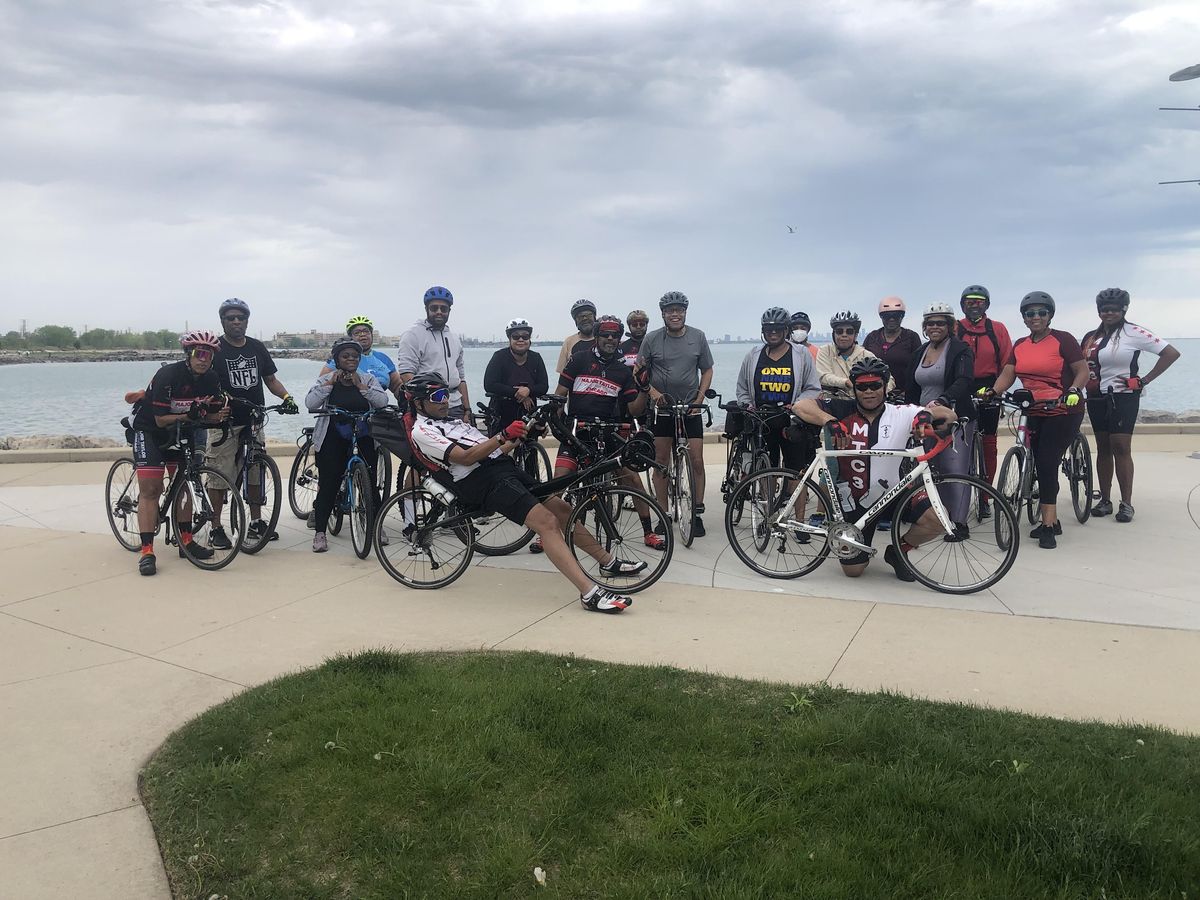 MAJOR TAYLOR CHICAGO BEGINNER RIDE | Eggers Grove Forest Preserve ...