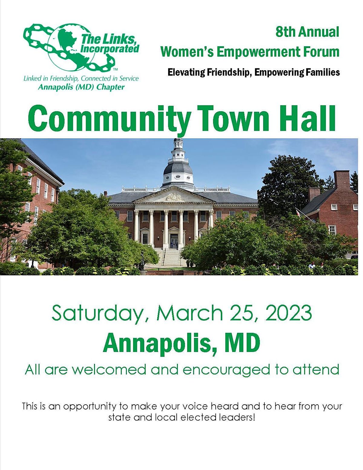 8th Annual Womens Empowerment Forum Community Town Hall Wiley H