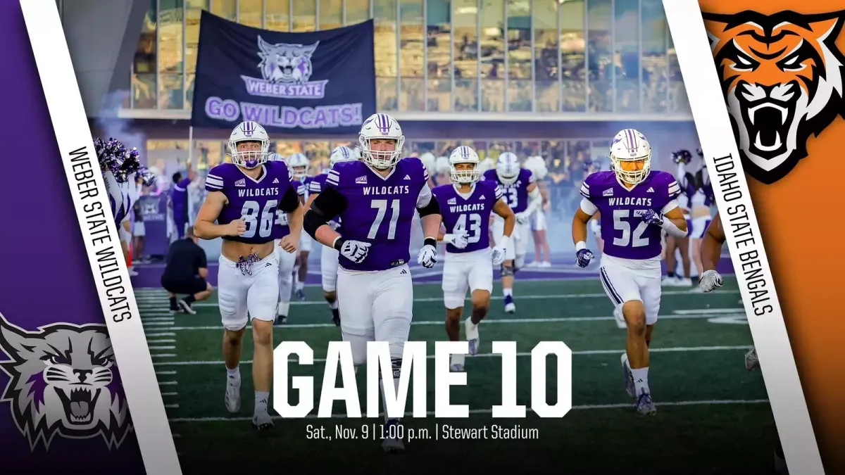 Weber State Wildcats at Idaho State Bengals Football