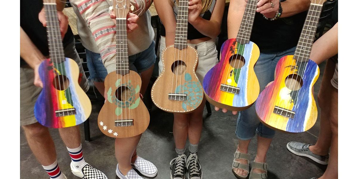 Paint Your Own Ukulele at The Golden Finch (Residence Inn) w/Carrie