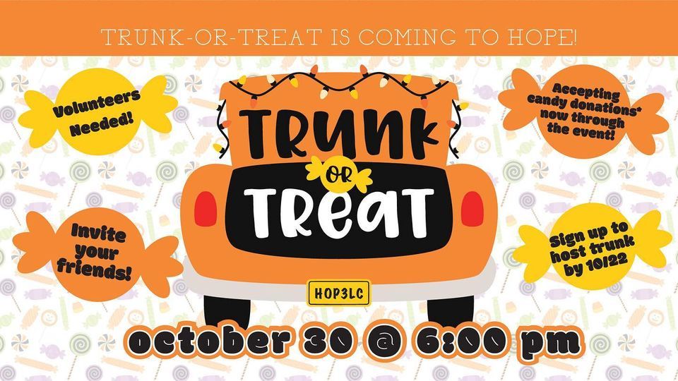 Hope Trunk or Treat | Hope Lutheran Church Fresno | October 30, 2022