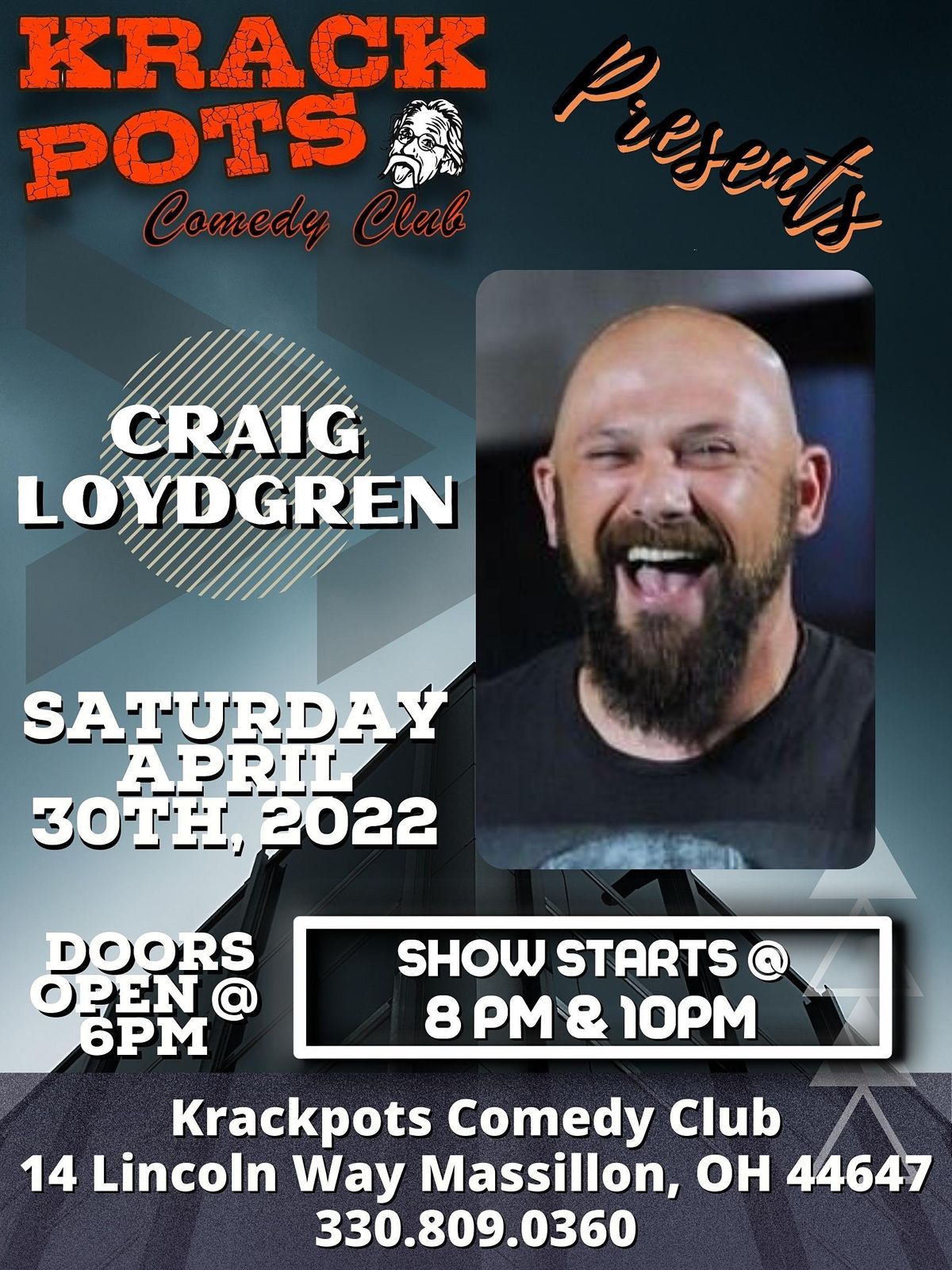 NYC Comedian Craig Loydgren At Krackpots Comedy Club Krackpots Comedy NYC Comedian Craig Loydgren At Krackpots Comedy Club Krackpots Comedy